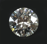 3.71 CT ROUND DIAMOND GIA CERTIFIED M / SI-1
