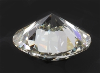 3.71 CT ROUND DIAMOND GIA CERTIFIED M / SI-1