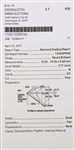 3.71 CT ROUND DIAMOND GIA CERTIFIED M / SI-1