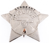 CHICAGO TRANSIT AUTHORITY POLICE SERGEANT BADGE NO. 4