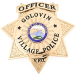 GOLOVIN ALASKA VILLAGE POLICE OFFICER BADGE