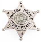 CHICAGO ILLINOIS POLICE SUPPORT STAFF BADGE
