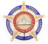 UNITED STATED CAPITOL POLICE BICENTENNIAL BADGE
