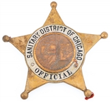 SANITARY DISTRICT OF CHICAGO OFFICIAL BADGE