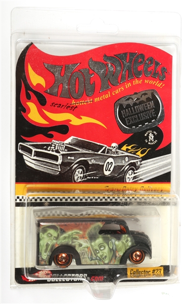 2002 HOT WHEELS HALLOWEEN SCARY DAIRY VAN
