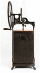 DAZEY CO. METAL BUTTER CHURN - 4 GALLON SIZE