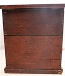 LATE 19TH C. HAND PUMP FLUSHING COMMODE CABINET 