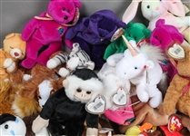 TY BEANIE BABIES LOT OF 57