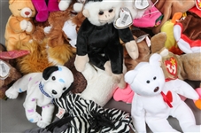 TY BEANIE BABIES LOT OF 57
