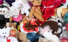 TY BEANIE BABIES LOT OF 57