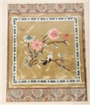 LATE 20TH C. CHINESE FRAMED SILK EMBROIDERIES