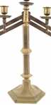 BRASS LITURGICAL CANDELABRA 