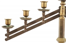 BRASS LITURGICAL CANDELABRA 