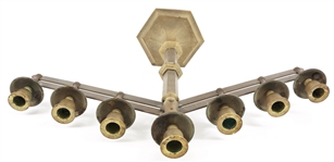 BRASS LITURGICAL CANDELABRA 