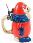 1970S BUDWEISER BUD MAN STEIN 