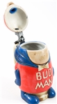 1970S BUDWEISER BUD MAN STEIN 