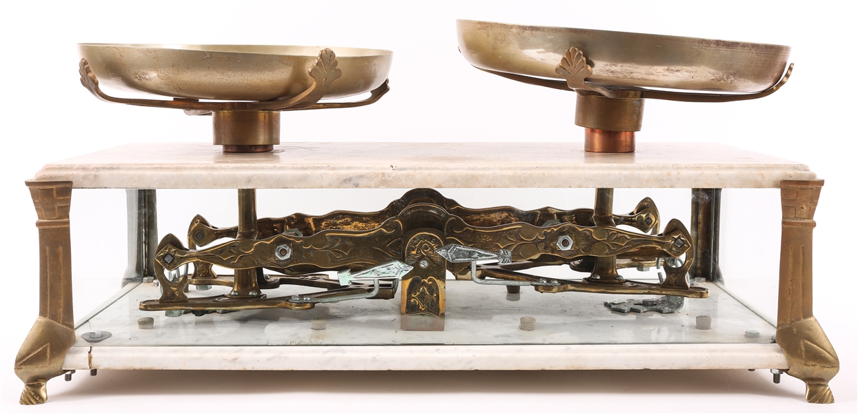 BIANCHI ARGENTINIAN MARBLE MERCHANT SCALE