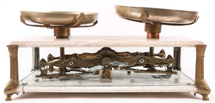 BIANCHI ARGENTINIAN MARBLE MERCHANT SCALE