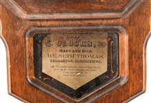 20TH C. SETH THOMAS EIGHT DAY WALL CLOCK