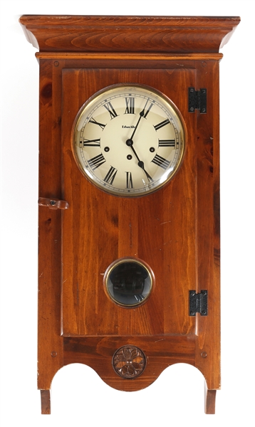 20TH C. ETHAN ALLEN COUNTRY WALL CHIME CLOCK