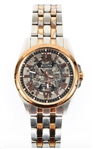 MEN'S BULOVA TWO-TONE AUTOMATIC WRIST WATCH #98A166