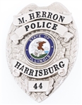 HARRISBURG ILLINOIS POLICE BADGE NO. 44 NAMED