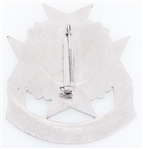 CANADIAN SERVICE D'INCENDIE FIRE DEPT BADGE NAMED