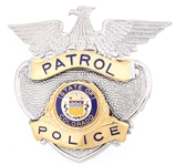 STATE OF COLORADO POLICE PATROL BADGE