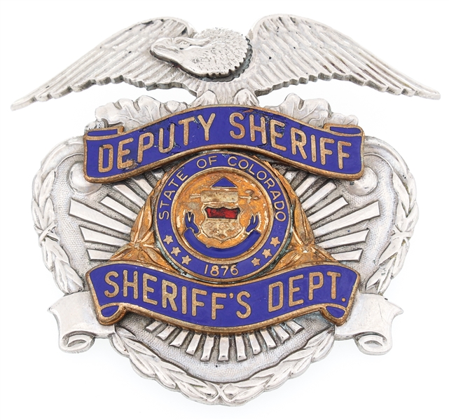 COLORADO DEPUTY SHERIFF BADGE