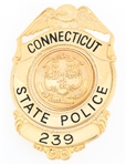 CONNECTICUT STATE POLICE BADGE NO. 239
