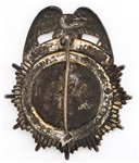 PLYMOUTH MASSACHUSETTS AUXILIARY FIRE DEPARTMENT BADGE