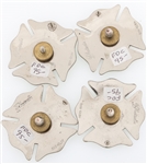 FEDERAL PROTECTION SAFETY DIVISION CAP BADGES LOT OF 4