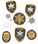 GREEN MT. FALLS DEPUTY MARSHAL PATCH & BADGE COLLECTION
