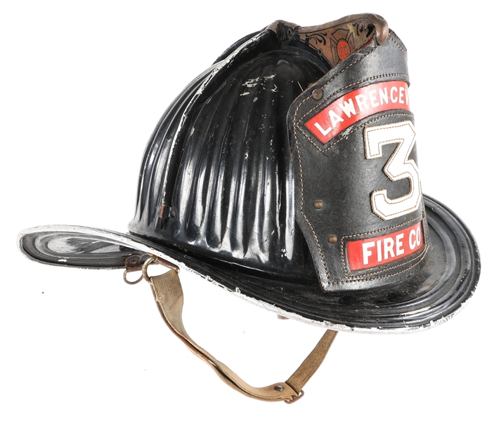 CAIRNS & BROTHER ALUMINUM FIREFIGHTER HELMET