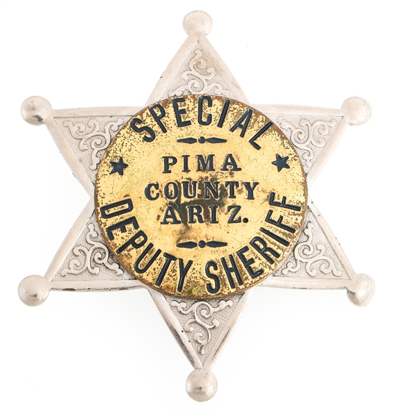 PIMA COUNTY ARIZONA SPECIAL DEPUTY SHERIFF BADGE