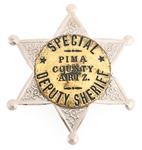 PIMA COUNTY ARIZONA SPECIAL DEPUTY SHERIFF BADGE