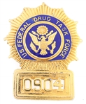 U.S. FEDERAL DRUG TASK FORCE BADGE NO. 0904