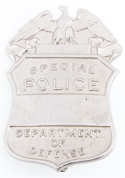 DEPARTMENT OF DEFENSE SPECIAL POLICE BADGE