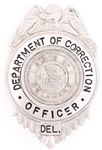 DELAWARE DEPARTMENT OF CORRECTION OFFICER BADGE