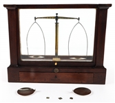 EARLY 20TH C. BECKER & SONS APOTHECARY SCALE