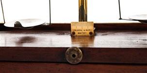 EARLY 20TH C. BECKER & SONS APOTHECARY SCALE