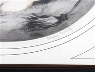 LOUIS ICART PARROT ETCHING 