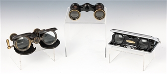 20TH C. FOLDING & POCKET BINOCULARS & OPERA GLASSES