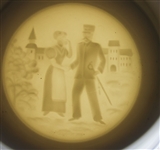GERMAN LITHOPANE BEER STEIN 