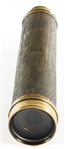 LATE 19TH C. BRASS TELESCOPE