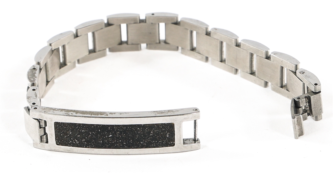 JOHAN STAINLESS STEEL CHONDRITE METEORITE BRACELET