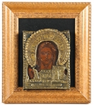 RUSSIAN ICON OF CHRIST PANTOCRATOR