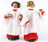 BYERS' CHOICE CAROLERS - LOT OF SIX