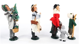 BYERS' CHOICE 95 & 96 THE CAROLERS DOLLS - LOT OF 10