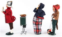 BYERS' CHOICE 95 & 96 THE CAROLERS DOLLS - LOT OF 10